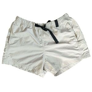 Galyans Outdoors Nylon Women Large Hiking Short khaki Trail Casual retro utility